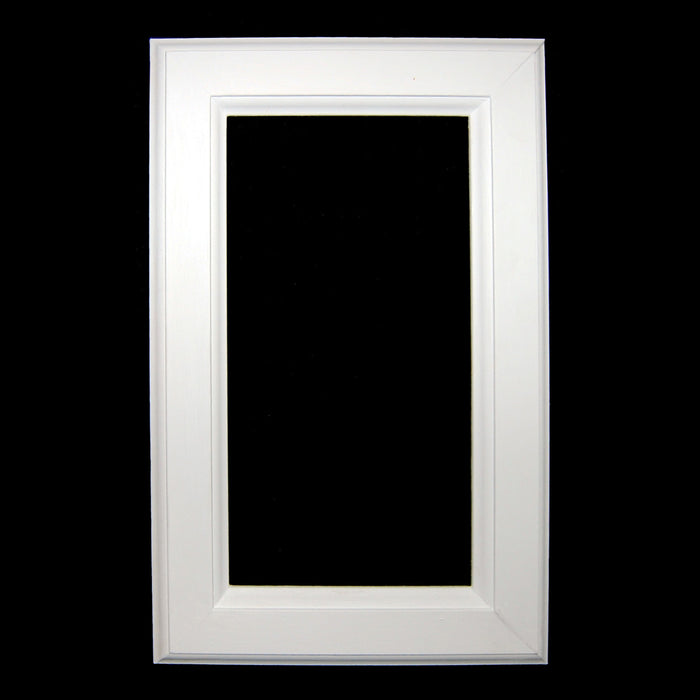 2" x 1/2" MDF Flat Modern Panel Mould for Squares