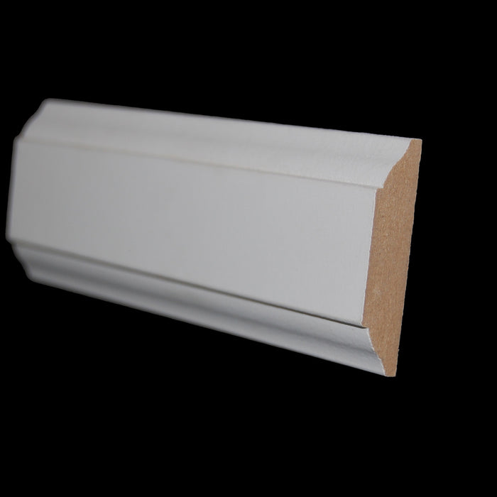 2" x 1/2" MDF Flat Modern Panel Mould for Squares