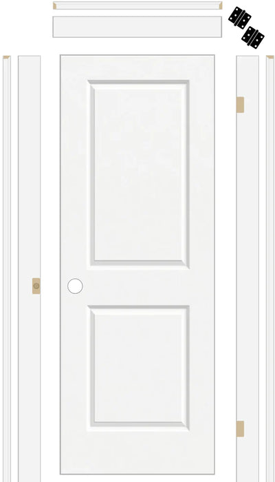 Carrara Solid Core Door with 6-5/8" Jamb Kit*