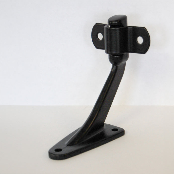 Flat Black Bracket For Hand Rail