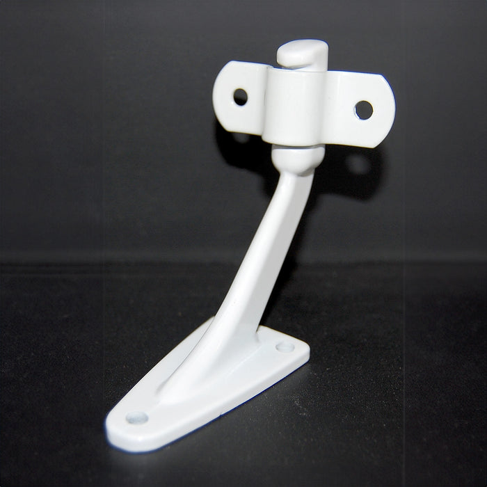 White Bracket For Hand Rail