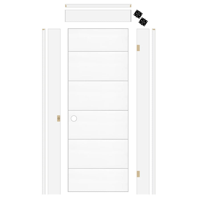 Denman Hollow Core Door with 6-5/8" Jamb Kit*