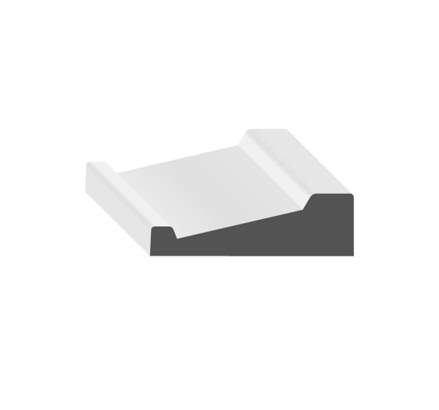 2" x 5/8" MDF True Craft Panel Mould Trim