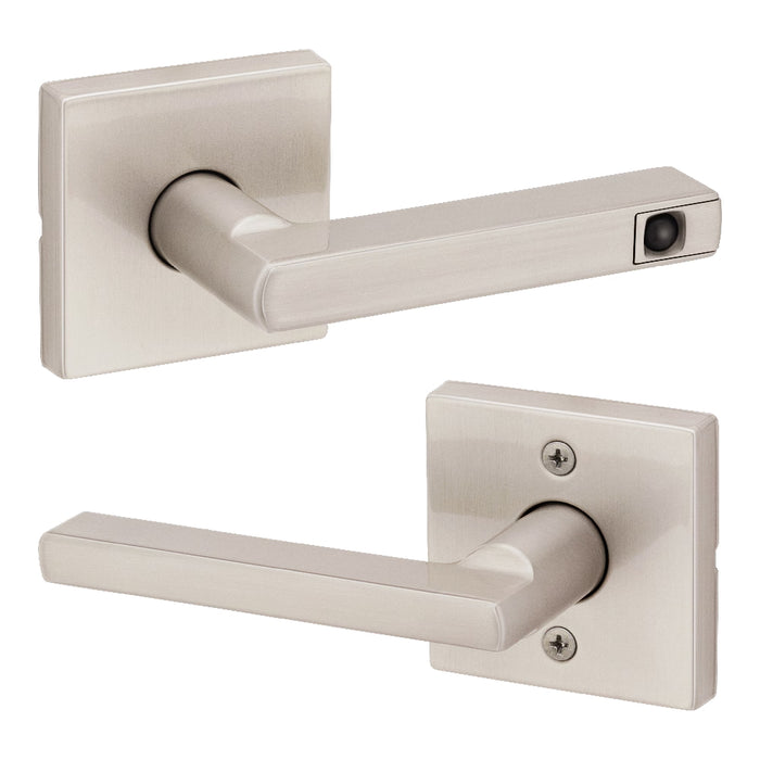 Weiser Halifax Interior Door Handle with Sensor Activated LED Backlighting