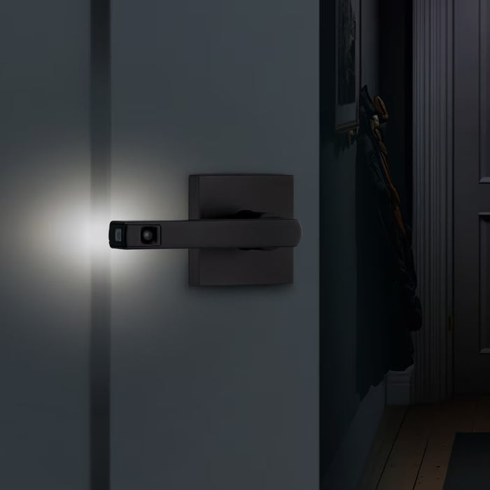 Weiser Halifax Interior Door Handle with Sensor Activated LED Backlighting