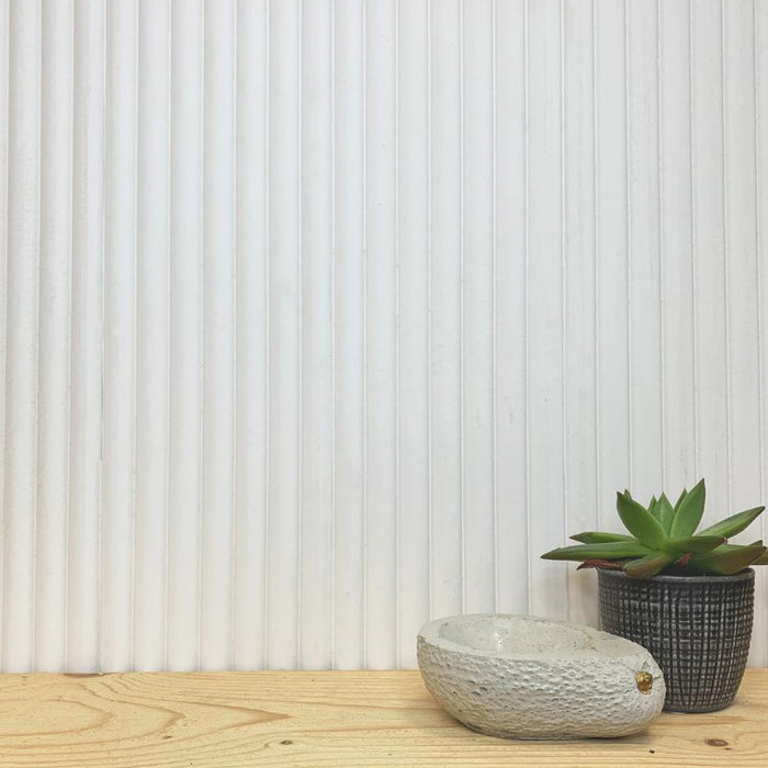 5-5/16” x 1/2” MDF Reeded Shiplap-Style Plank