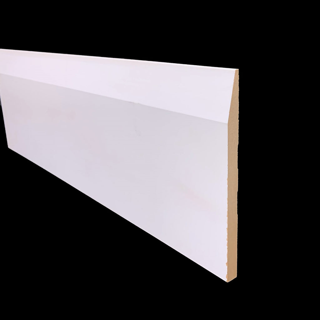 71/4" x 1/2" MDF Chamfered Baseboard Cambridge Crown and Trim