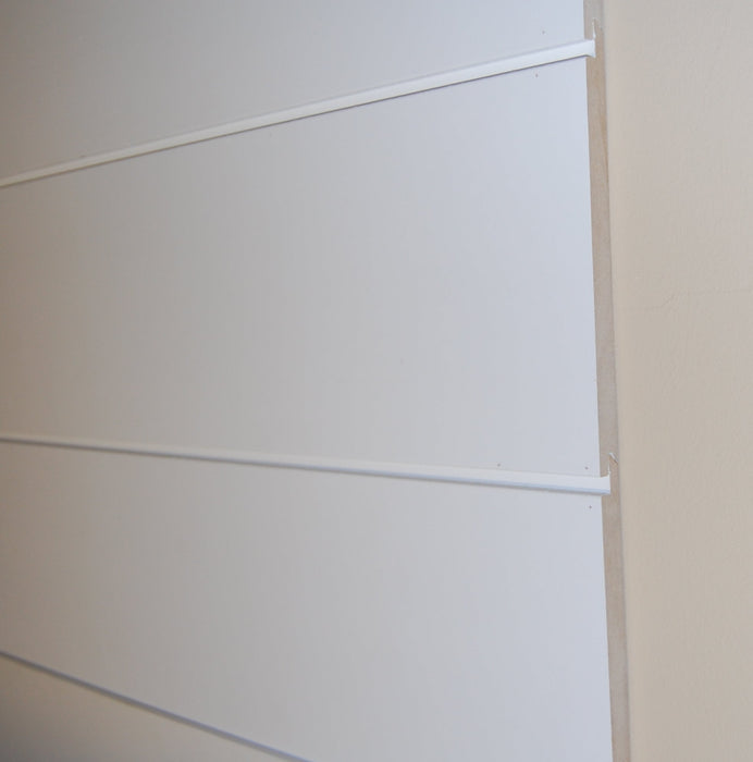7-5/16" x 1/2" MDF Primed Tongue and Groove Nickelgap (1/4" Gap) Shiplap