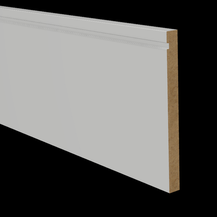 7-1/4" x 1/2" MDF West End Baseboard