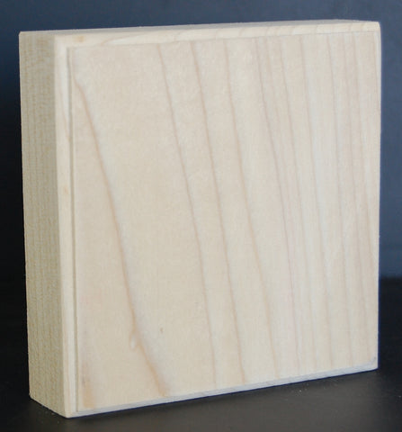 1" Thick Custom Poplar Corner Block