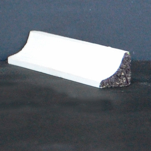 11/16" x 11/16" Finger Jointed Pine Primed Cove Trim