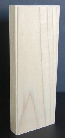 1" Thick Custom Poplar Plinth Blocks/Corner block