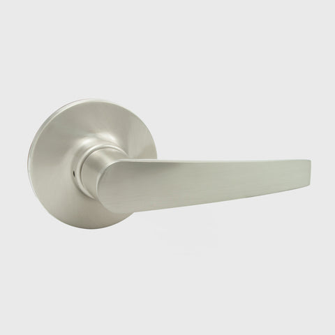 Straight Lever Handle - Brushed Nickel
