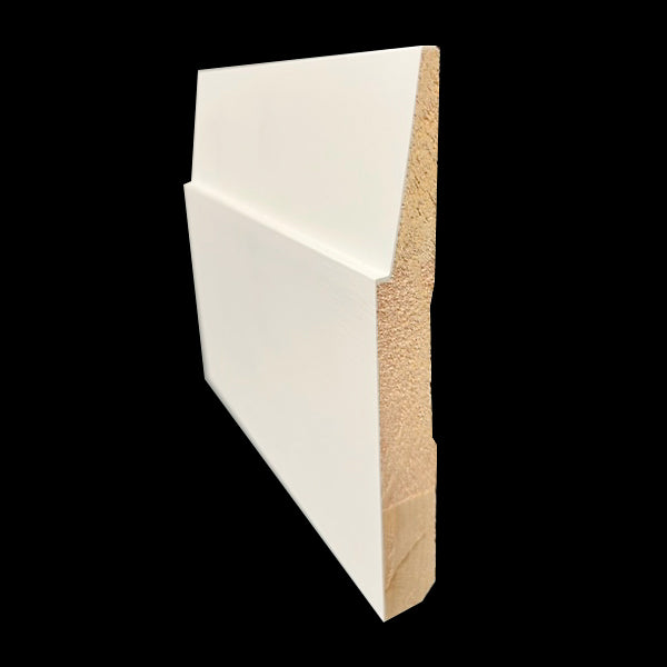 5-1/4” x 5/8” Finger Jointed Pine Contemporary Baseboard