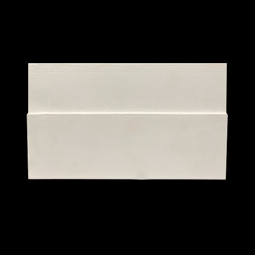 4” x 3/8" MDF Contemporary Baseboard