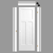 Hollow Core Single Door with 4-5/8" Jambs New*