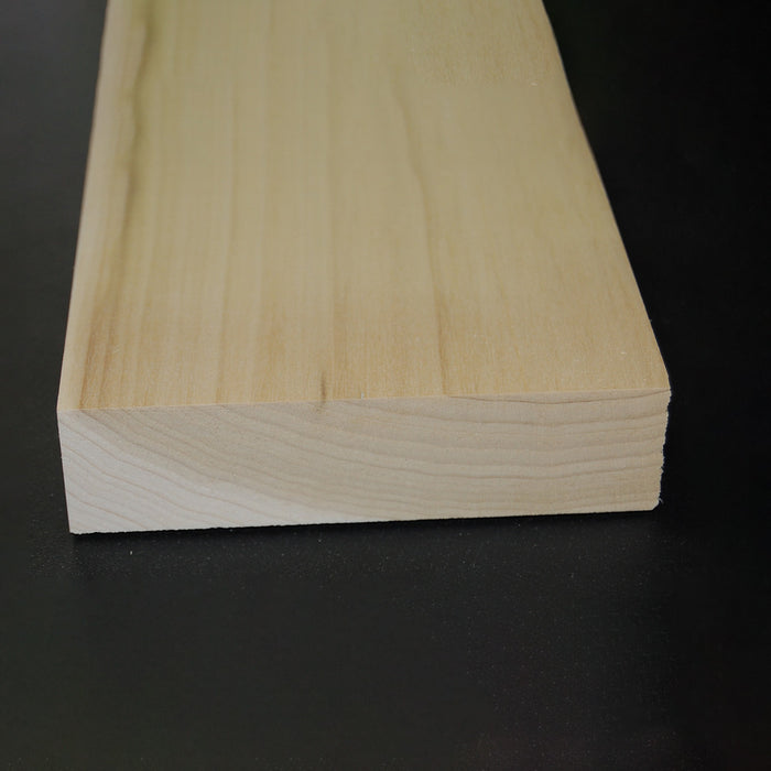 5" RAW Solid Poplar Flat Stock