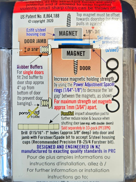 Precision Concealed Magnetic Catch