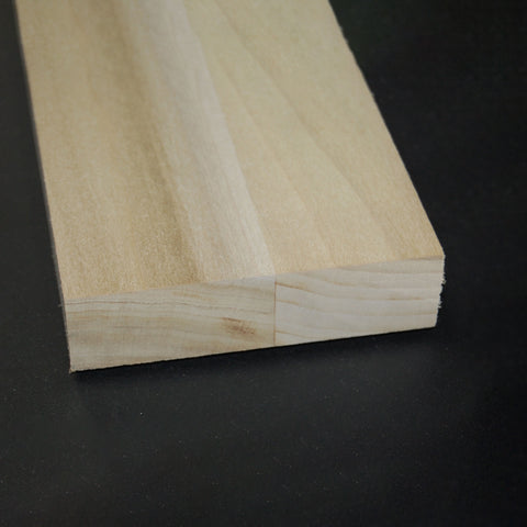 1" x 4" RAW Solid Poplar Flat Stock 