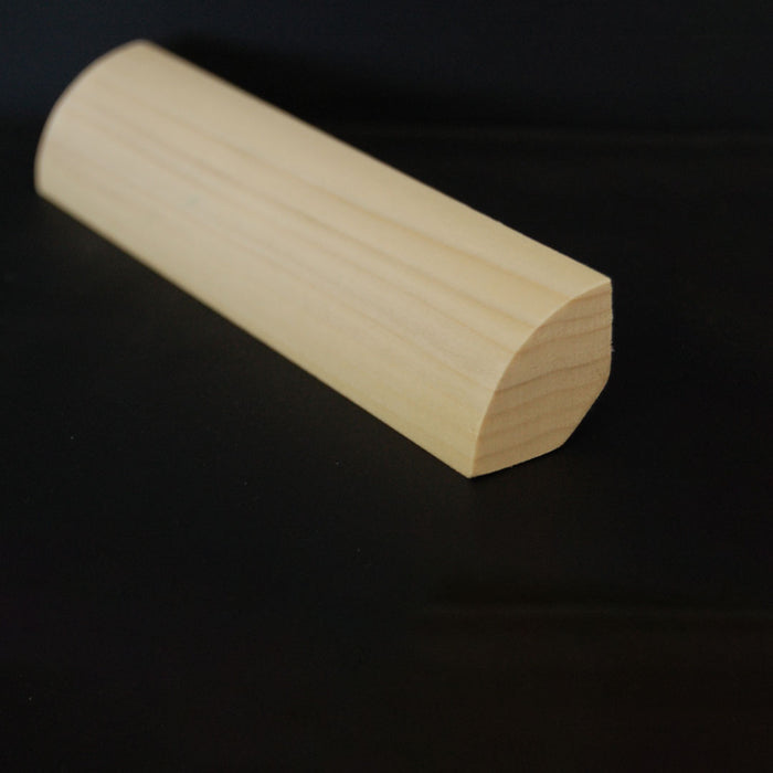 1" Raw Poplar Quarter Round Trim 