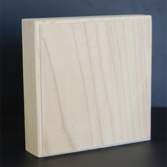 1" Thick Custom Poplar Corner Block