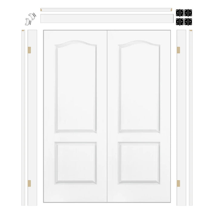 Classique Hollow Core Double Door with 6-5/8" Jamb Kit*