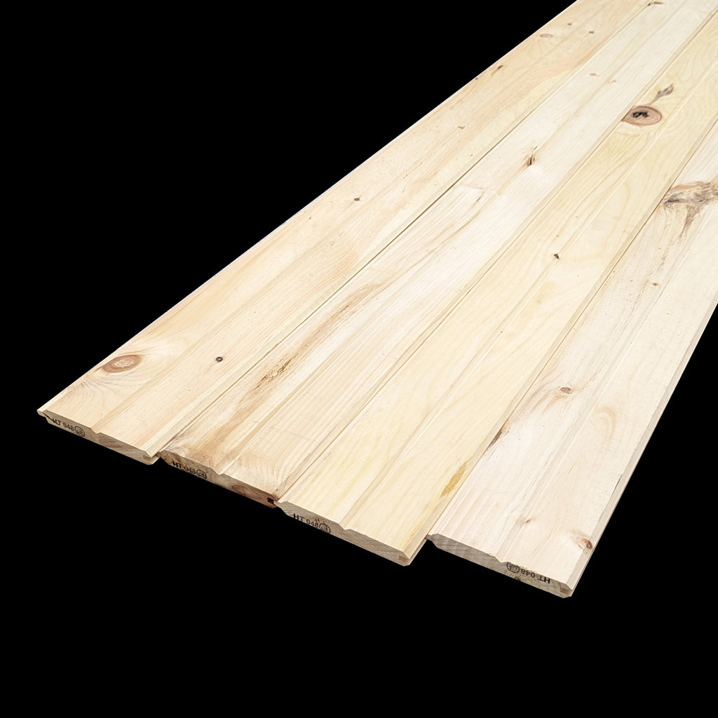 Double-Sided Tongue and Groove 1x6 Pine Shiplap – Cambridge Crown and Trim