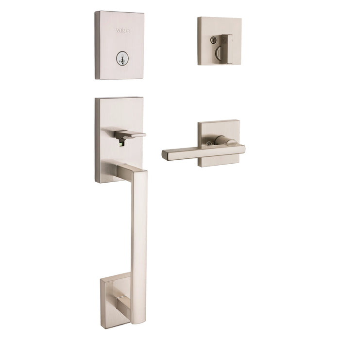 San Clemente Handleset with Halifax Lever - featuring SmartKey
