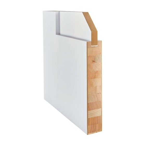 Shaker 2 Panel Solid Core Pre-Hung Door with 4-5/8" Jamb