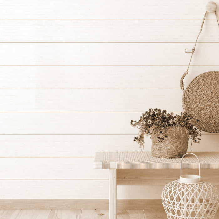 5-5/16" Pine Shiplap Wall Panel Reversible