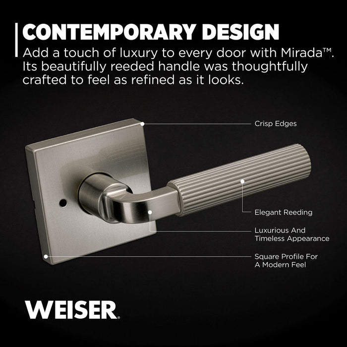 Weiser Mirada Interior Door Handle