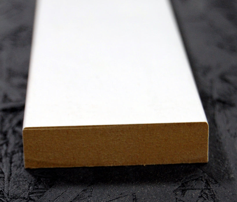 2-3/4"x5/8" MDF Primed 3 Sides Flat Stock