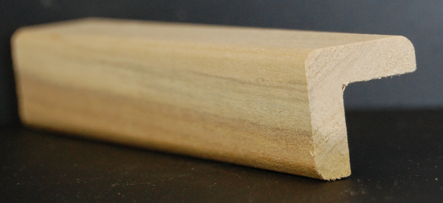 1" x 1" Poplar Raw Outside Corner Trim