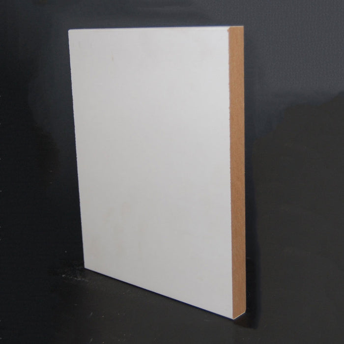 7-1/4" x 5/8" x 12ft MDF Flat Baseboard