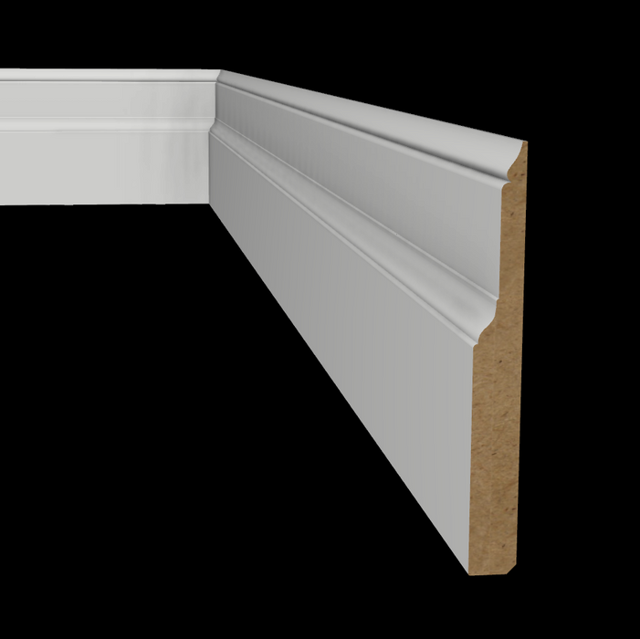 5-1/2" x 5/8" MDF Step Baseboard