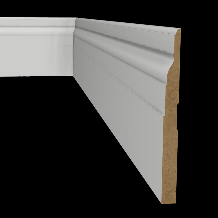 7-1/4" x 5/8" MDF Tuscan Baseboard