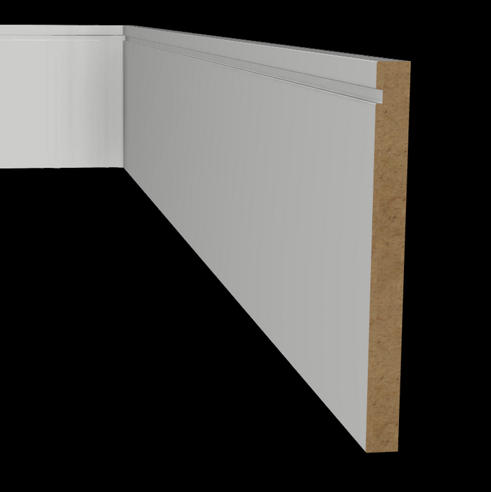 7-1/4" x 5/8" MDF West End Baseboard