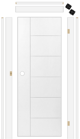 Berkley Solid Core Door with 4-5/8" Jambs
