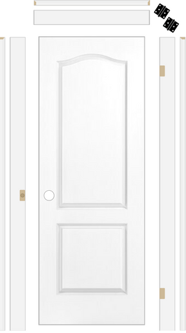 Classique Solid Core Door with 4-5/8" Jambs