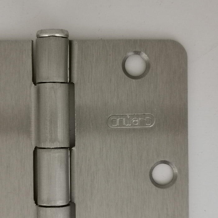 Brushed Nickel Hinge