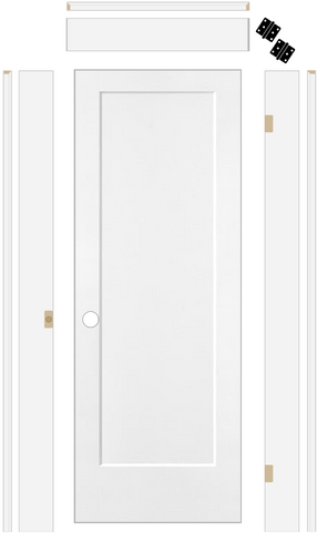 Lincoln Park Hollow Core Door with 6-5/8" Jambs