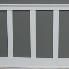 8 Feet "Shaker" Style Wainscoting Kit