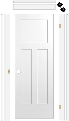 Winslow Hollow Core Door with 4-5/8" Jambs