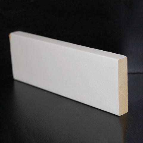 2" x 1/2" x 8FT 5" MDF Primed Flat Stock For Accent Walls