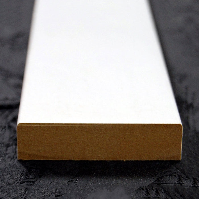 2-1/2" x 3/4" Finger Jointed Pine Primed 3 Sides Flat Stock