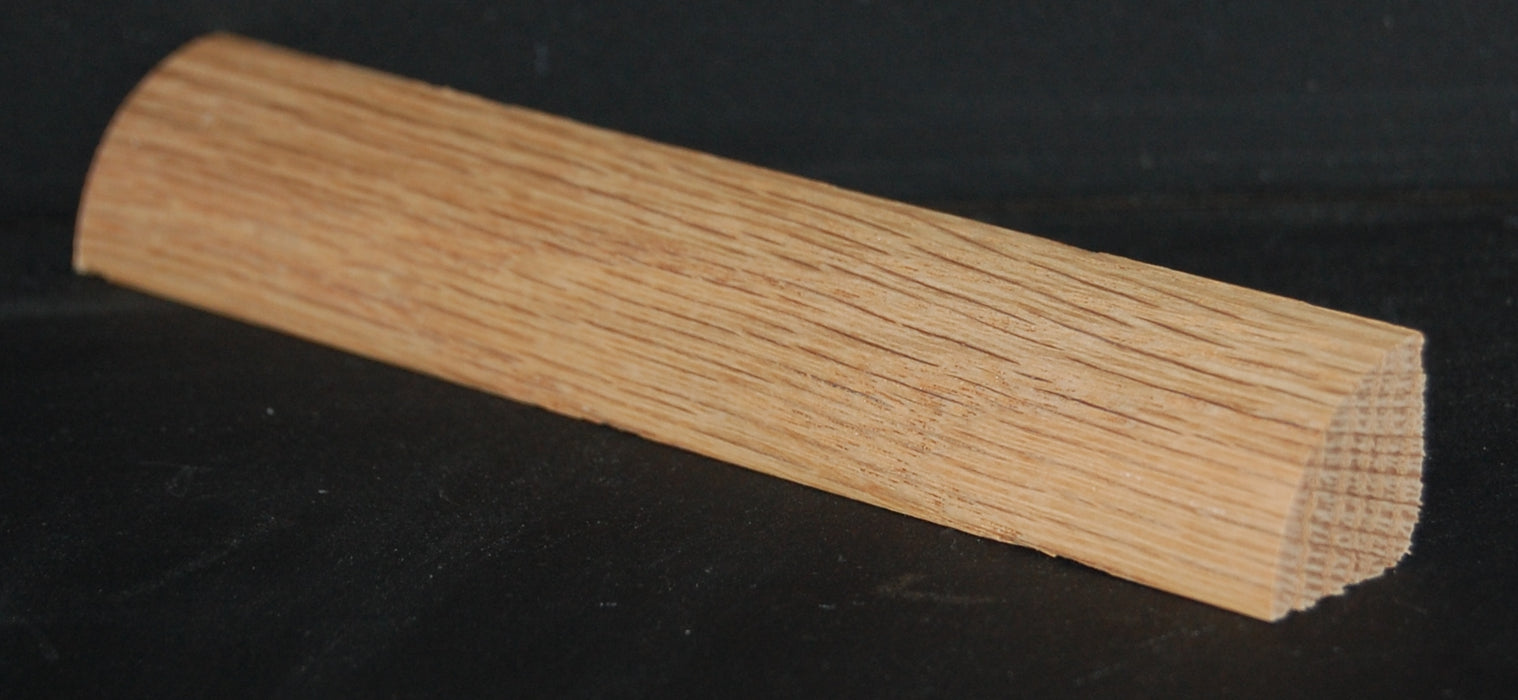 3/4" x 3/4" Oak Quarter Round Trim