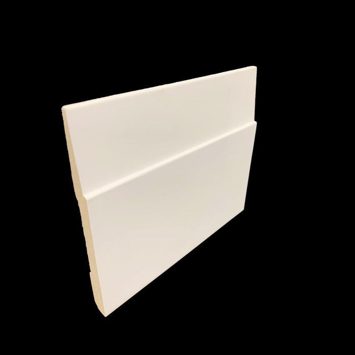 5-1/2” x 1/2" MDF Contemporary Baseboard