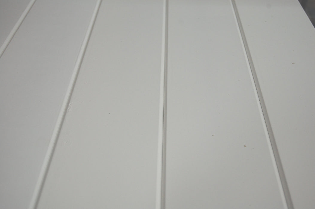 5-1/2" x 3/8" MDF Primed  "V" Groove Shiplap